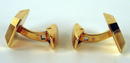 ELEGANT 14K 1 CARAT DIAMONDS CUFFLINKS GERMANY 1920s