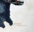 SUPERB KATHLEEN FITZGERALD OIL PAINTING OF BLACK POODLE