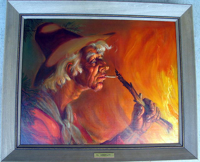 OIL PAINTING LENNON BANDEL - THOMAS HART BENTON STUDENT