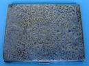 FINE 800 SILVER CONTINENTAL STERLING CIGARETTE CASE