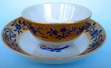 18th/19th C CHINESE TEABOWL AND SAUCER KAKIEMON STYLE