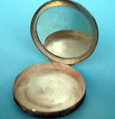 FINE 800 SILVER CONTINENTAL STERLING COMPACT BASKETWEAV