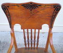 QUALITY VICTORIAN HIGH CHAIR STENCILS GILDING ORIGINAL