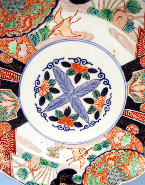 FINE QUALITY JAPANESE MEIJI IMARI ARITA CHARGER