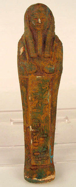 EGYPTIAN TOMB Ushabti - 664 to 525 BC VERY LARGE 6+