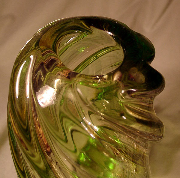 HUGE VENINI STYLE WATERFALL VASE MURANO