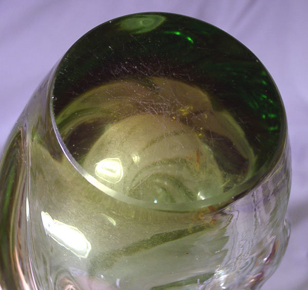 HUGE VENINI STYLE WATERFALL VASE MURANO