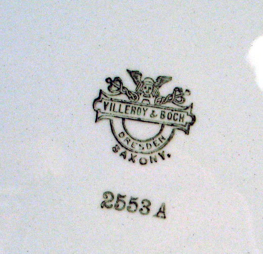 STRONG ART NOUVEAU METTLACH VILLEROY AND BOCH PLAQUE