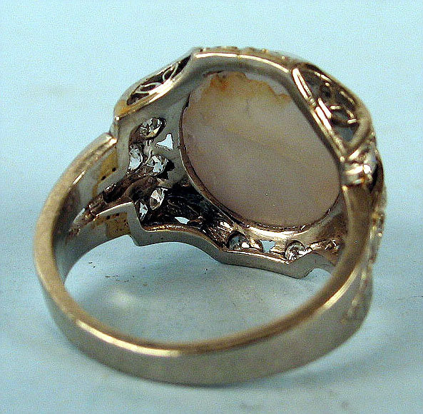 STUNNING EDWARDIAN PLATINUM NATURAL STAR SAPPHIRE RING 20 DIAMONDS