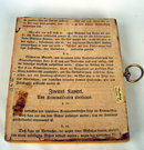 ANTIQUE SWISS ENAMEL PLAQUE WELL ENAMELED OVAL COURTING SCENE 1800S