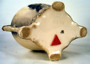 UNUSUAL ROYAL DUX RETICULATED BOHEMIA VASE W GRIPHONS EAGLES