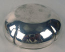 Fine Kalo Shops Handmade Hammered Arts & Crafts Lobed Sterling Silver Bowl
