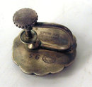 Georg Jensen Sterling Silver Brooch # 20 and Earrings #93 Complete Set