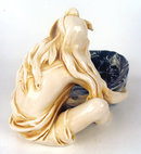 GREAT SEMI NUDE ROYAL DUX WOMAN WITH BOWL BOHEMIA