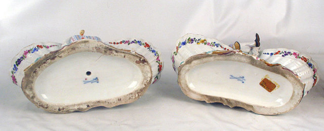 QUALITY PAIR OF 19th CENTURY MEISSEN SWEETMEAT FIGURES