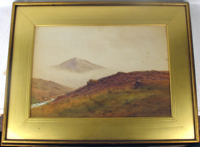 FINE WATERCOLOR AND GOUACHE PAINTING WELL LISTED SCOTTISH ARTIST JOHN BLAKE MACDONALD (1829 - 1901)