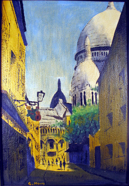 FINE OIL PAINTING LISTED KANSAS CITY ARTIST COAH HENRY