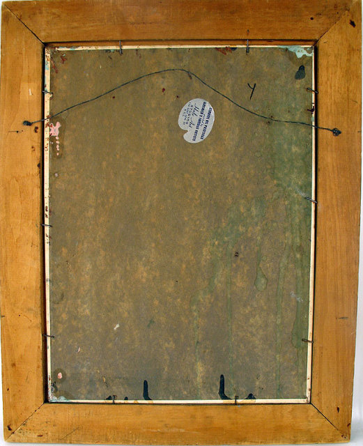 FINE OIL ON CANVAS BOARD BY H.REA IN BEAUTIFUL PERIOD FRAME