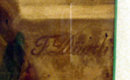 STUNNING ITALIAN HAND TINTED CHROMOLITHOGRAPH