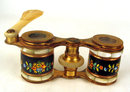 Outstanding Opera Glasses Enamel and Mother of Pearl