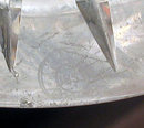 HIGH QUALITY SIGNED J HOARE TALL FLOWER VASE AMERICAN BRILLIANT CUT GLASS