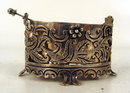 Fine Damaso Gallegos Mexican Taxco Sterling Silver Salt and Spoon