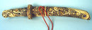 Incredible Wakazashi Or Tanto Bone And Ivory Shibayama Inlaid Japanese Meiji Sword Master Carving