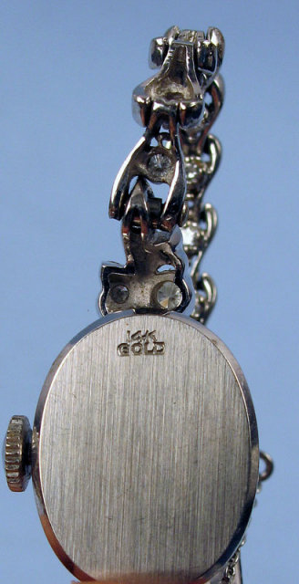 Ladies Hamilton 14k White Gold and 46 diamonds 1.25 TCW