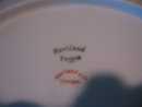 Haviland Limoges dinner plate, pink roses with gold