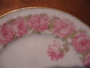 Haviland Limoges Lunch Plate-Drop Rose, Sch 55C