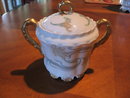 Haviland Limoges sugar bowl with lid, Sch 492A