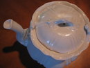 Haviland Limoges White Tea Pot w/lid