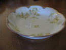 Haviland Limoges sauce bowl, yellow roses