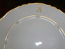 Haviland Limoges dinner plate, Sheraton pattern