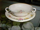 Haviland American Cream soup & underplate