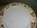 Haviland Limoges luncheon plate, Autumn Pattern