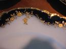 Haviland Limoges 12 place set of cobalt & gold dinnerware