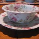 Haviland Limoges Ramekin cup & saucer, Schleiger 39F