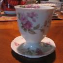 Haviland Limoges footed egg cup, Schlleiger 39F