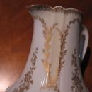 Haviland Limoges chocolate pot with Musical instruments