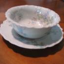 Haviland Limoges Ramekin Cup & Saucer, Sch 29M
