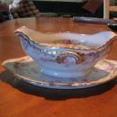 Haviland Limoges Gravy with attached underplate
