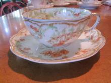 Haviland Limoges tea cup and saucer