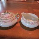 Haviland Limoges Creamer & Sugar set