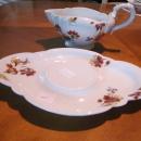 Haviland Limoges 2 piece sauceboat, circa 1870s