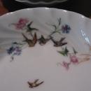Haviland Limoges set of 8 sauce bowls, meadow visitor variation