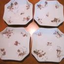 Haviland Limoges set of 12 Old Pansy salad plates