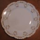 Haviland Limoges Dinner Plate, pink roses