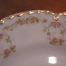 Haviland Limoges Dinner Plate, pink roses