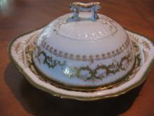 Haviland Limoges 3 piece butter dish